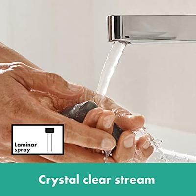 Wastafelmengkraan Finoris HansGrohe Eengreeps 110 CoolStart met PushOpen Waste Chroom - thumbnail