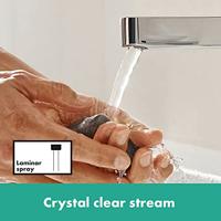 Wastafelmengkraan Finoris HansGrohe Eengreeps 110 CoolStart met PushOpen Waste Chroom - thumbnail
