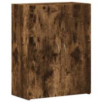 Archiefkast 60x32x77,5 cm bewerkt hout gerookt eikenkleurig - thumbnail