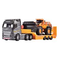 Majorette Volvo FH16 truck + Wheel Loader Kant-en-klaar model Bouwvoertuig (model) - thumbnail