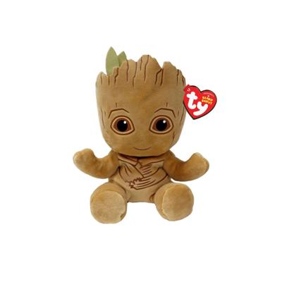 TY Beanie Babies Marvel Avengers Knuffel Groot 15 cm TY Beanie Babies Marvel Avengers Knuffel Groot 15 cm