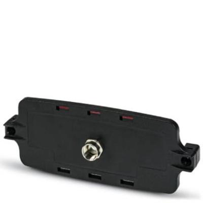 Phoenix Contact ECS-P-122X169-S-UV1-1M12 2230009 Frontplaat (l x b x h) 62 x 163 x 30 mm PC Zwart 5 stuk(s)