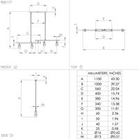 Eglo Chique hanglampLurone - 900177 - thumbnail
