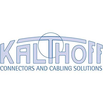 Kalthoff 444055 Apparaatstekker (warm) 444 Chassisstekker, inbouw Totaal aantal polen: 2 + PE 16 A Metaal 1 stuk(s)