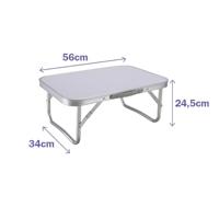 Marbueno Klaptafel Aluminium D19 Geassorteerd Camping en Strand 56X34X24,5 cm 10015 - thumbnail