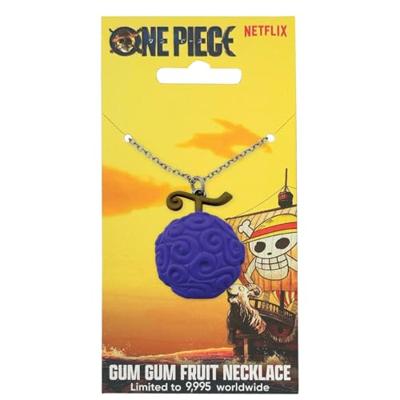 One Piece Necklace with Pendant Gum Gum Fruit One Piece Necklace with Pendant Gum Gum Fruit
