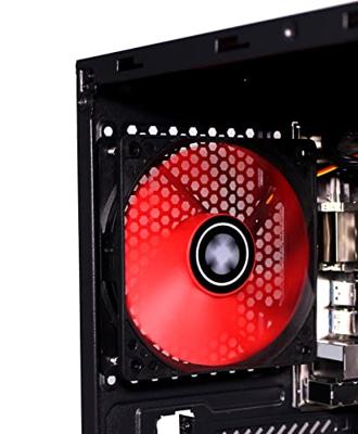 Xilence XPF120.R PC-ventilator Zwart, Rood (b x h x d) 120 x 25 x 120 mm - thumbnail