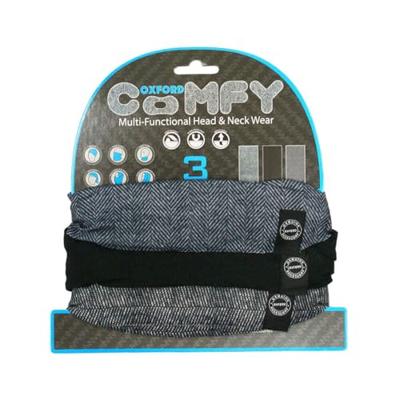 OXFORD multifunctie doeken "comfy neckerchief comfy herringbone 3-pack