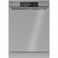 Sharp vaatwasser QWNA1BF47ESEU (Zilver) - thumbnail