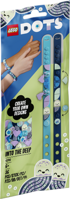 LEGO® Dots 41942 into the deep bracelets with charms LEGO® Dots 41942 into the deep bracelets with charms
