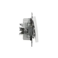 Schneider Electric EPH0470121D Wisselschakelaar Asfora Wit (RAL 9003) 1 stuk(s) - thumbnail