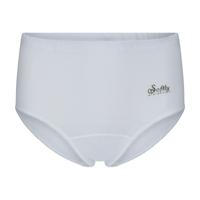 2-pak Julia taille slip met badstof kruisje "Softly" - Hoge Katoenen dames onderbroek - Oma ondergoed - thumbnail