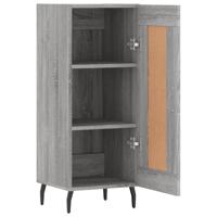 Dressoir 34,5x34x90 cm bewerkt hout grijs sonoma eikenkleurig - thumbnail