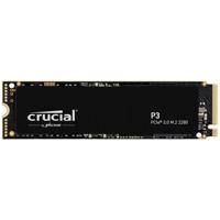 Crucial CT1000P3SSD8 P3 NVME SSD, 1 TB, M.2, PCIe 3.0, 3D NAND, 3500/ 3000 MB/s, Black - thumbnail