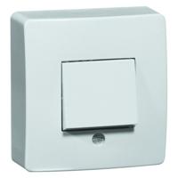 Peha Opbouw schakelaar PEHA wissel creme - 4663040 - thumbnail