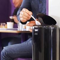 TORK Elevation 564008 Afvalbak 5 l Kunststof Zwart 1 stuk(s) - thumbnail