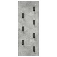 Wandgemonteerde kapstok Betongrijs 30 x 1.5 x 80 cm - thumbnail