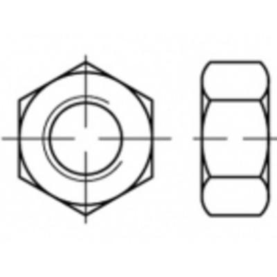 TOOLCRAFT TO-5416041 Zeskantmoeren M18 Staal Galvanisch verzinkt 100 stuk(s)