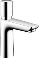 Hansgrohe Talis E wastafelmengkraan zelfsluitend koud water, chroom - thumbnail