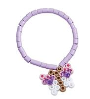Hama midi strijkkralenset sieraden maken roze , 2400st. - thumbnail