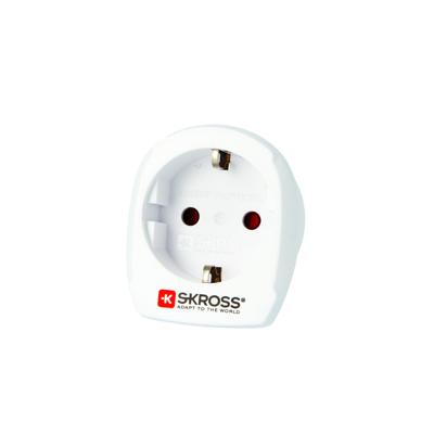 SKROSS | 1.500209-E | Europe to Australia | Bescherming tegen elektrische schokken. Reisadapter Australië Stekker uit Europa Schuko-stekkers - Spanning en vermogen: 100V - 1000W / 250V – 2500W