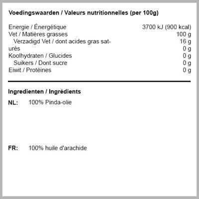 Levo - Arachideolie - 3 ltr