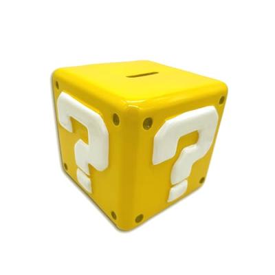 Super Mario spaarpot vraagteken