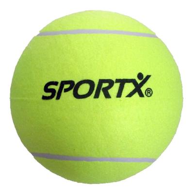 SportX jumbo tennisbal xl geel, 22cm