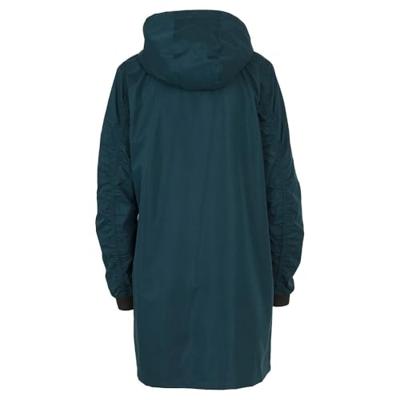 AGU Long Bomber Regenjas Urban Outdoor Dames - Groen - M - Waterdicht AGU Long Bomber Regenjas Urban Outdoor Dames - Groen - M - Waterdicht