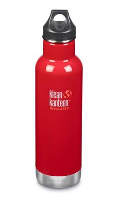 Klean Kanteen Classic Insulated Loop Cap 591ml - Mineral Red