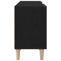 Tv-kast Zwart eiken 150 x 30 x 50 cm Bewerkt hout - thumbnail