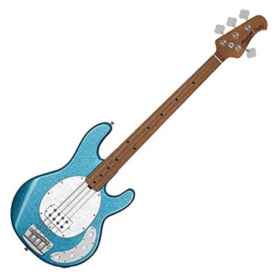 Sterling by Music Man StingRay Ray34 Blue Sparkle elektrische basgitaar