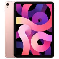 Refurbished iPad Air 4 64 GB 4G Rosegoud Als nieuw - thumbnail