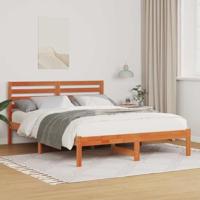 Bedframe Wasbruin 140 x 190 cm Massief grenenhout - thumbnail