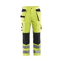 Blåkläder Werkbroek High-Vis met ventilatie 15651811 | High Vis Oranje/Groen | Maat 44 - 7330509571590 - thumbnail