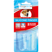 BOGAR Bogadent® Silicone finger - vingertophoesje voor het verwijderen van tandplak - 2 stuks - thumbnail