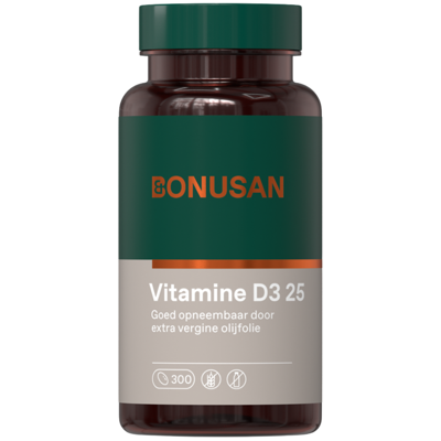 Bonusan Vitamine D3 25 Softgels Bonusan Vitamine D3 25 Softgels