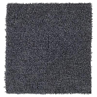 Bidetmat Sealskin Misto Chenille Katoen 60x60 cm Zwart