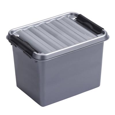 Sunware Q-line box 3 liter metaal/zwart