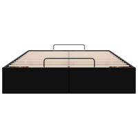 Bedframe zonder matras 120x200 cm kunstleer zwart - thumbnail