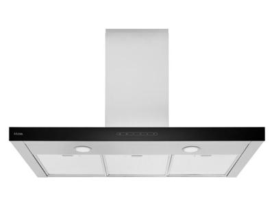 ETNA AB790RVS afzuigkap 609 m³/uur Muurmontage Zwart, Roestvrijstaal A