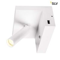 SLV WandlampKarpo USB wit - 1002140 - thumbnail