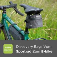 Bagagedragertas Basil Discovery 365D 9 liter 36 x 16 x 20 cm - zwart melee - thumbnail