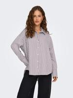 Only Onloregon Solo Shirt Noos Wvn Blouse Winetasting Small Bright White - thumbnail