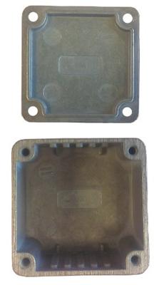 Hammond Electronics 1590MM Universele behuizing 50 x 50 x 31 Aluminium Natuur 1 stuk(s)