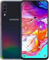 Samsung Galaxy A70 Smartphone, Black, 6GB, 128GB - thumbnail