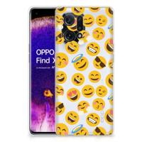 OPPO Find X5 | TPU bumper | Emoji - thumbnail