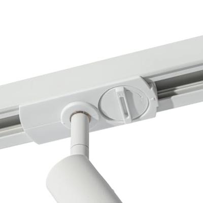 QAZQA Moderne spot wit voor railsysteem 1-fase - Iconic Ivy