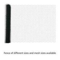 VidaXL Hexagon hek groen 1 x 50 m pvc - thumbnail