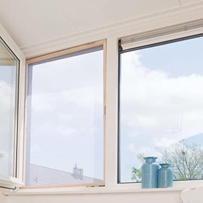 Nature muggen- en insectenscherm 1x3 m glasvezel wit